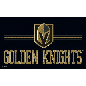 Evergreen Rugs,Las Vegas Golden Knights, Indoor/Outdoor Rug 3x5,36x60x0.16 Inches