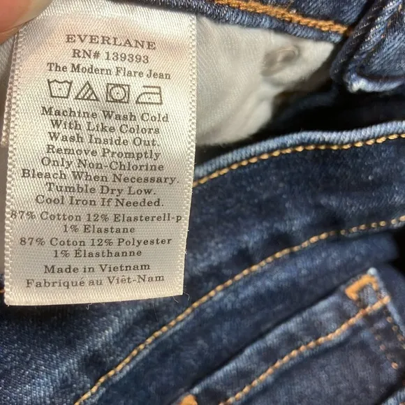 Everlane The Modern Flare jeans