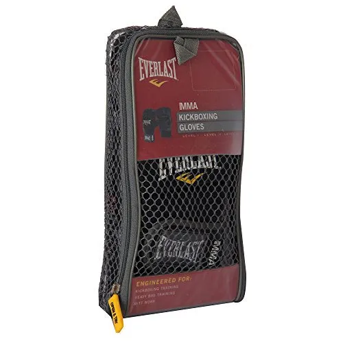 Everlast MMA Kickboxing Gloves (Black)