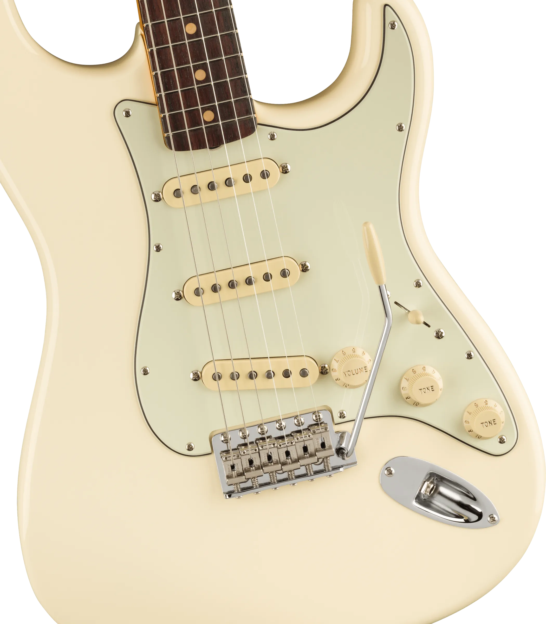 FENDER American Vintage II 1961 Stratocaster® Rosewood Fingerboard Olympic White