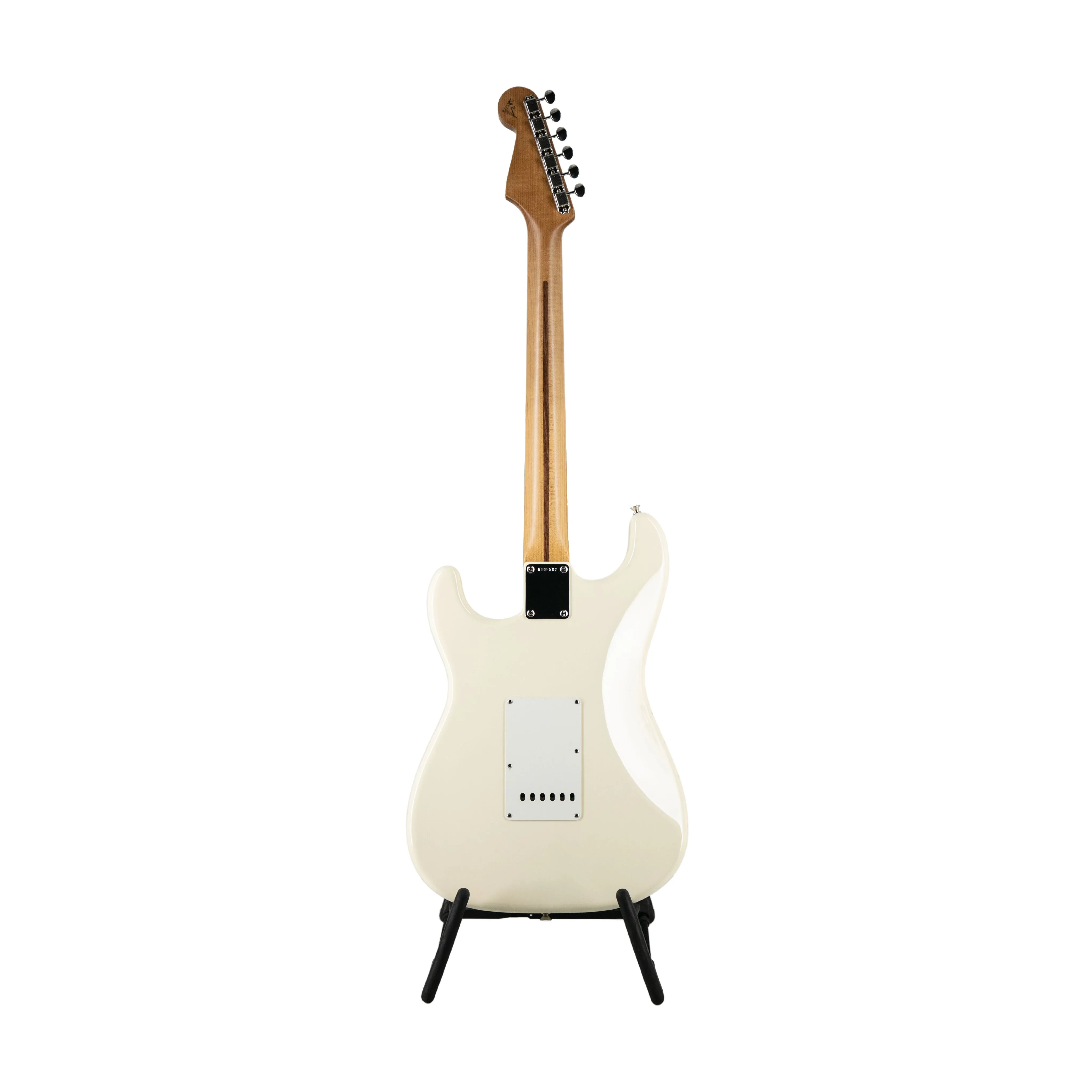 Fender Custom Shop Todd Krause Masterbuilt Active Stratocaster NOS Electric Guitar, Aged Arctic White