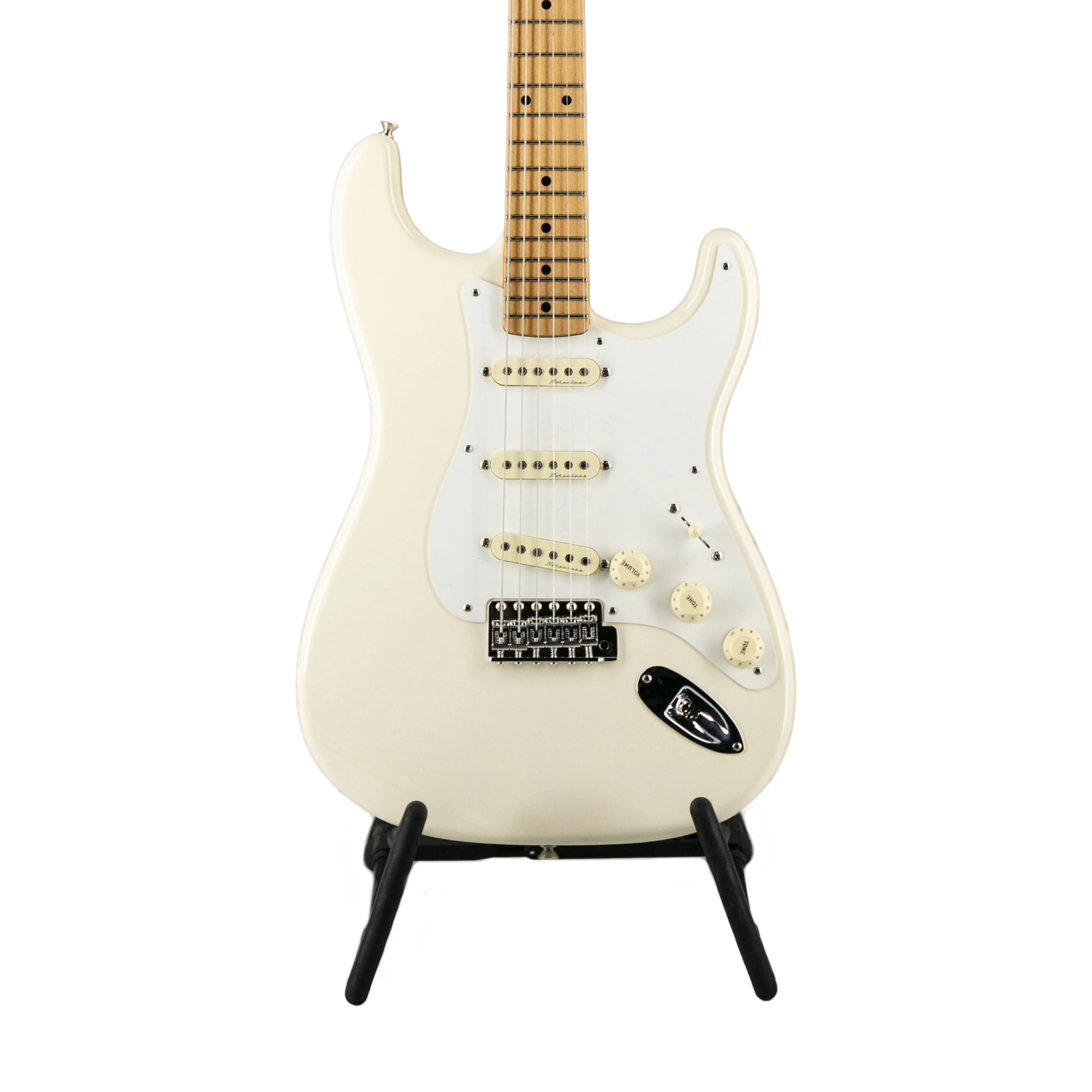 Fender Custom Shop Todd Krause Masterbuilt Active Stratocaster NOS Electric Guitar, Aged Arctic White