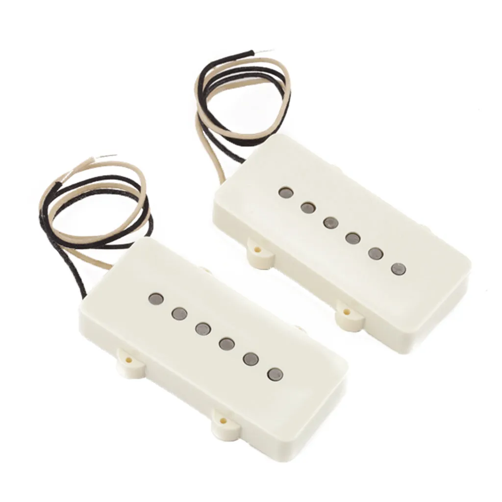 Fender Pure Vintage '65 Jazzmaster® Pickup Set, Vintage White (2)