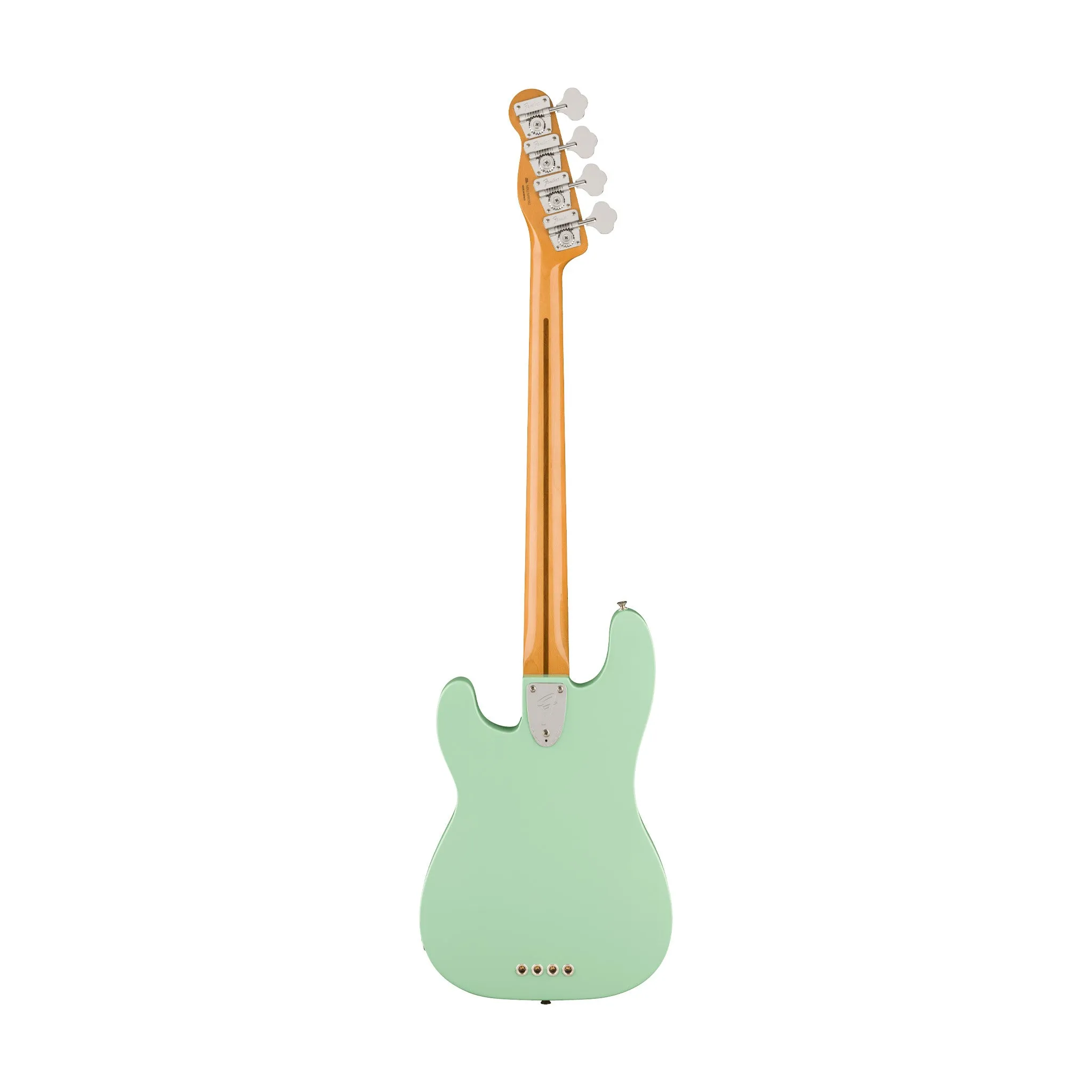 Fender Vintera II 70s Telecaster Bass Guitar, Maple FB, Surf Green