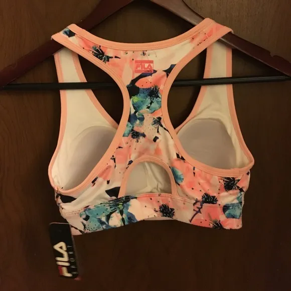 FILA Sport Floral Running Bra