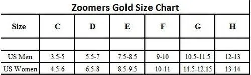 FINIS Zoomers Gold Training Fins - D (Men 5.5-7 Women 6.5-8)
