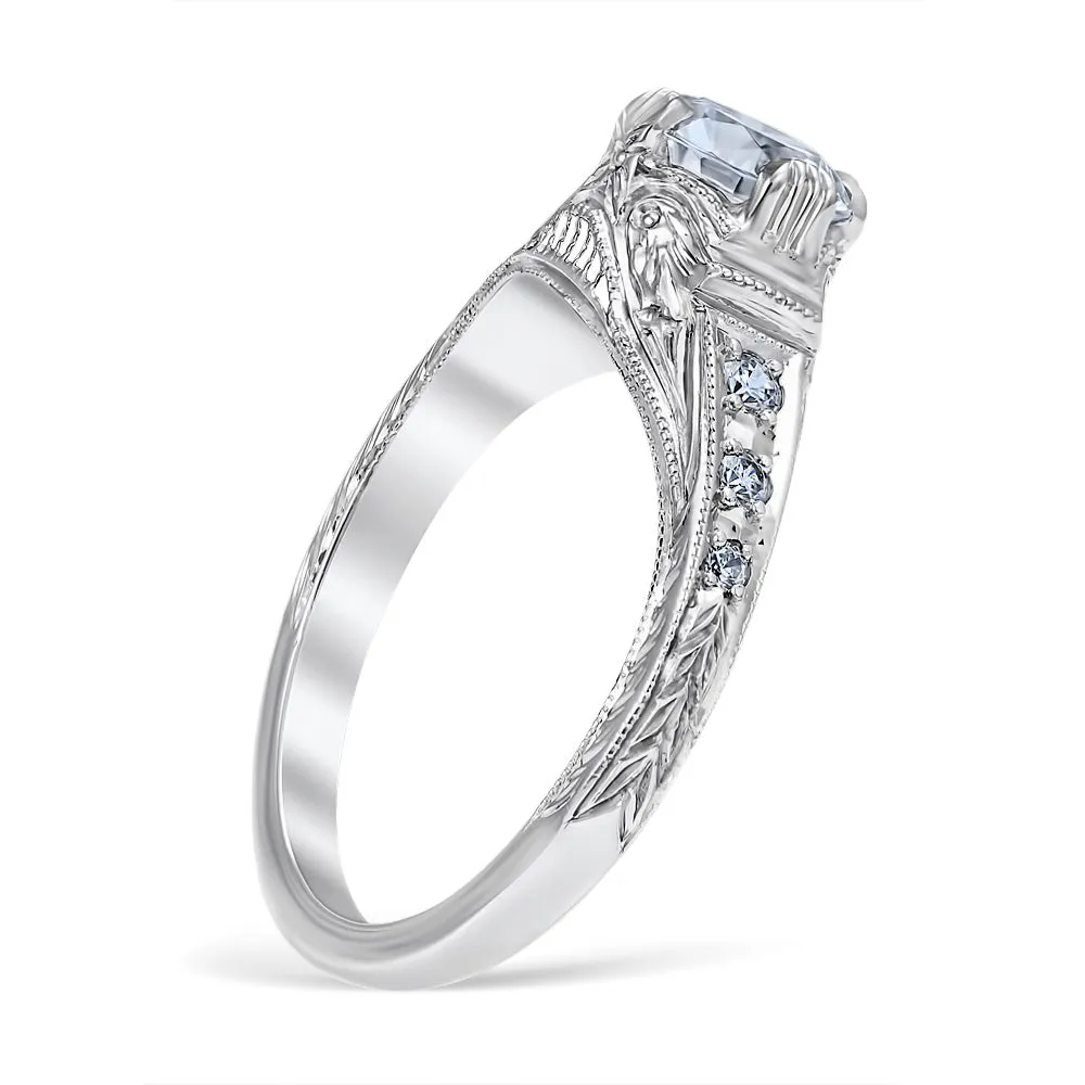 Fiorella Vintage Style Engagement Ring