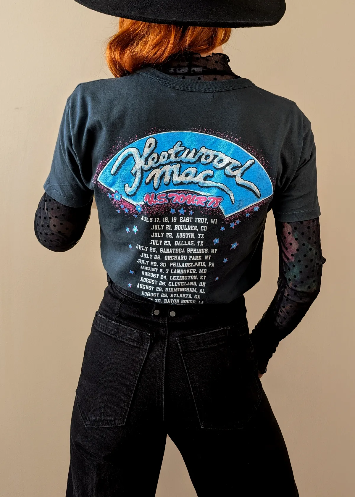 Fleetwood Mac US Tour '78 Penguins Ringer Tee