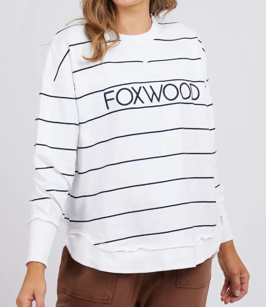Foxwood Simplified Stripe Crew
