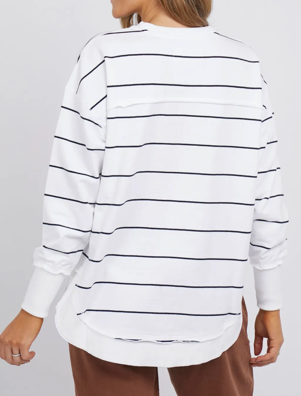 Foxwood Simplified Stripe Crew