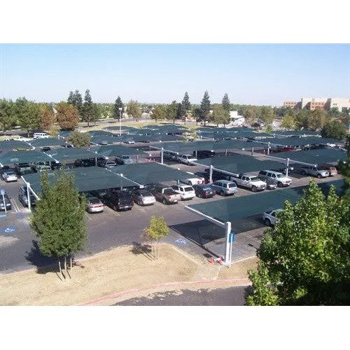 Full Hip Cantilever Shade Structure (Car Wash Style Shade)