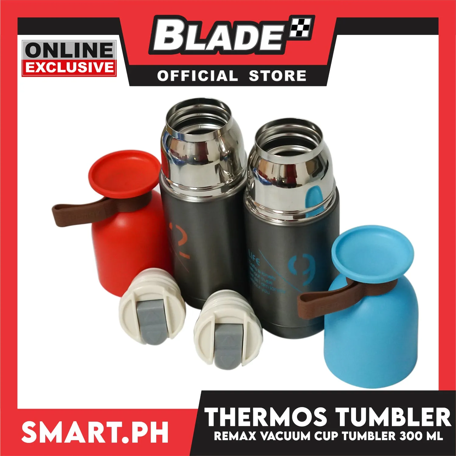Gifts Remax Tumbler Vacuum Cup Stainless Steel 300ml RCUP-02 (Assorted Colors)