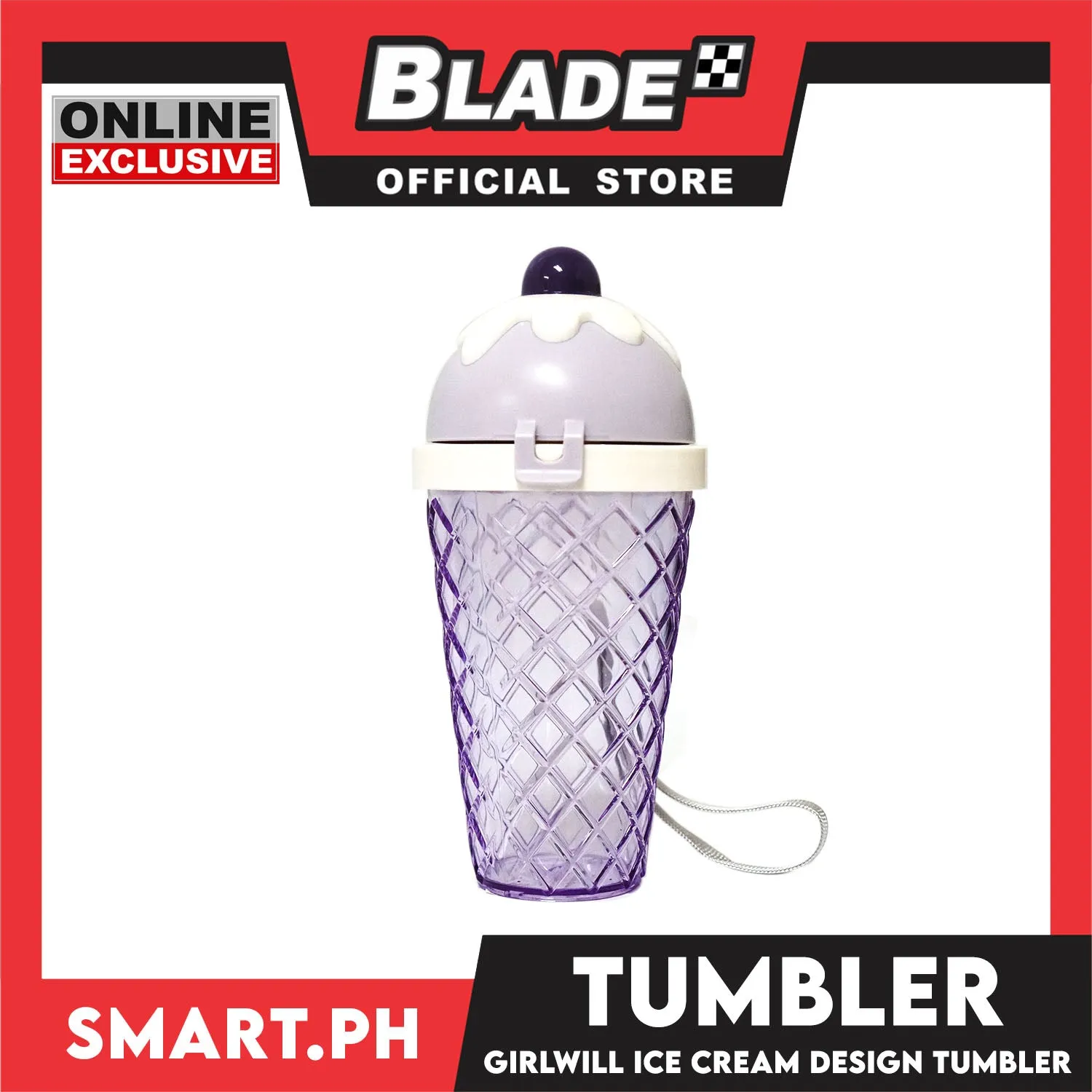 Gifts Tumbler Ice Cream Design AP1266 (Assorted Colors)