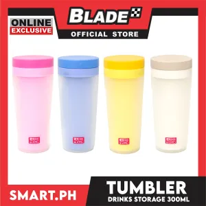 Gifts Tumbler Natural Straw Plastic Assorted Colors