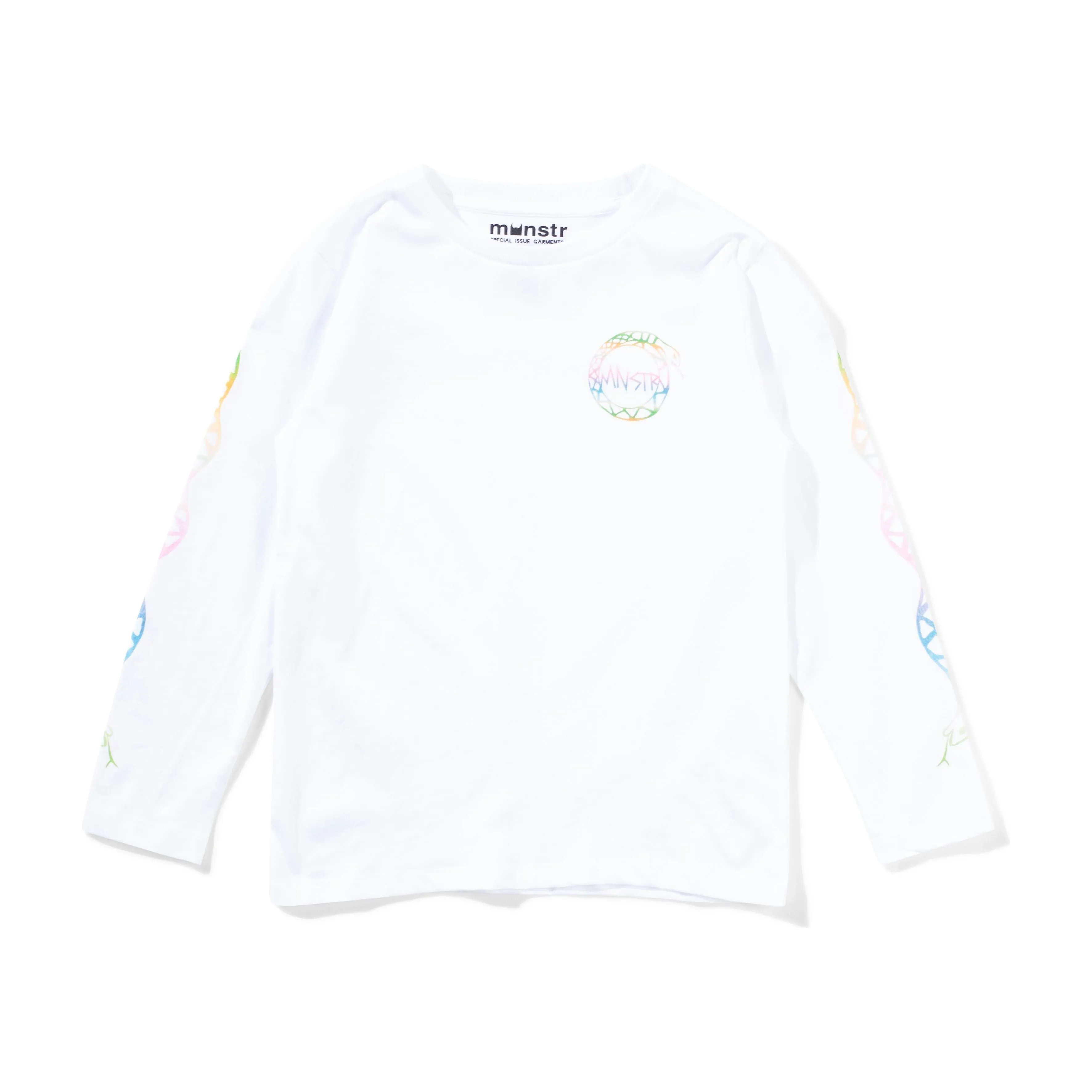 Glowchomp Ls Tee - White