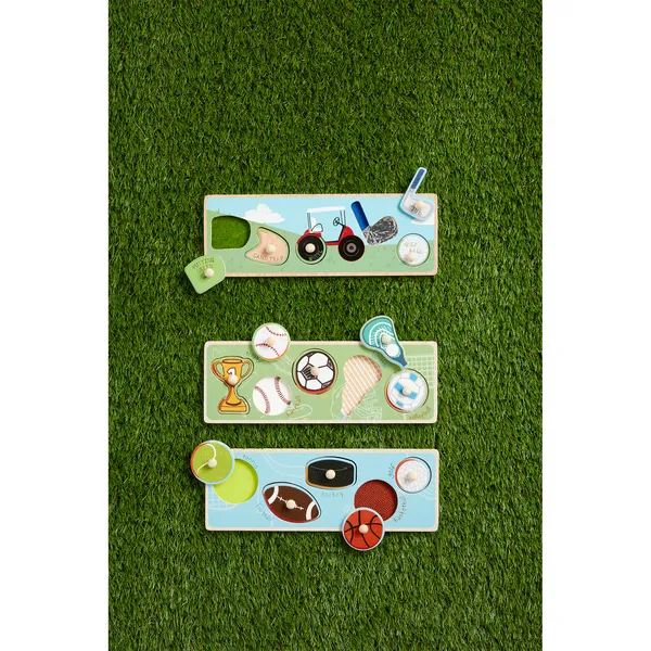 Green Sports Touch & Feel Puzzle
