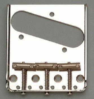 Guitar bridge - vintage-style 3 saddle bridge for Tele