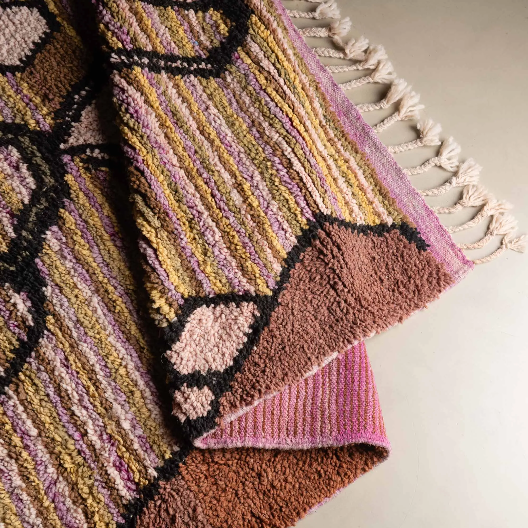Hachim - vintage boujad rug