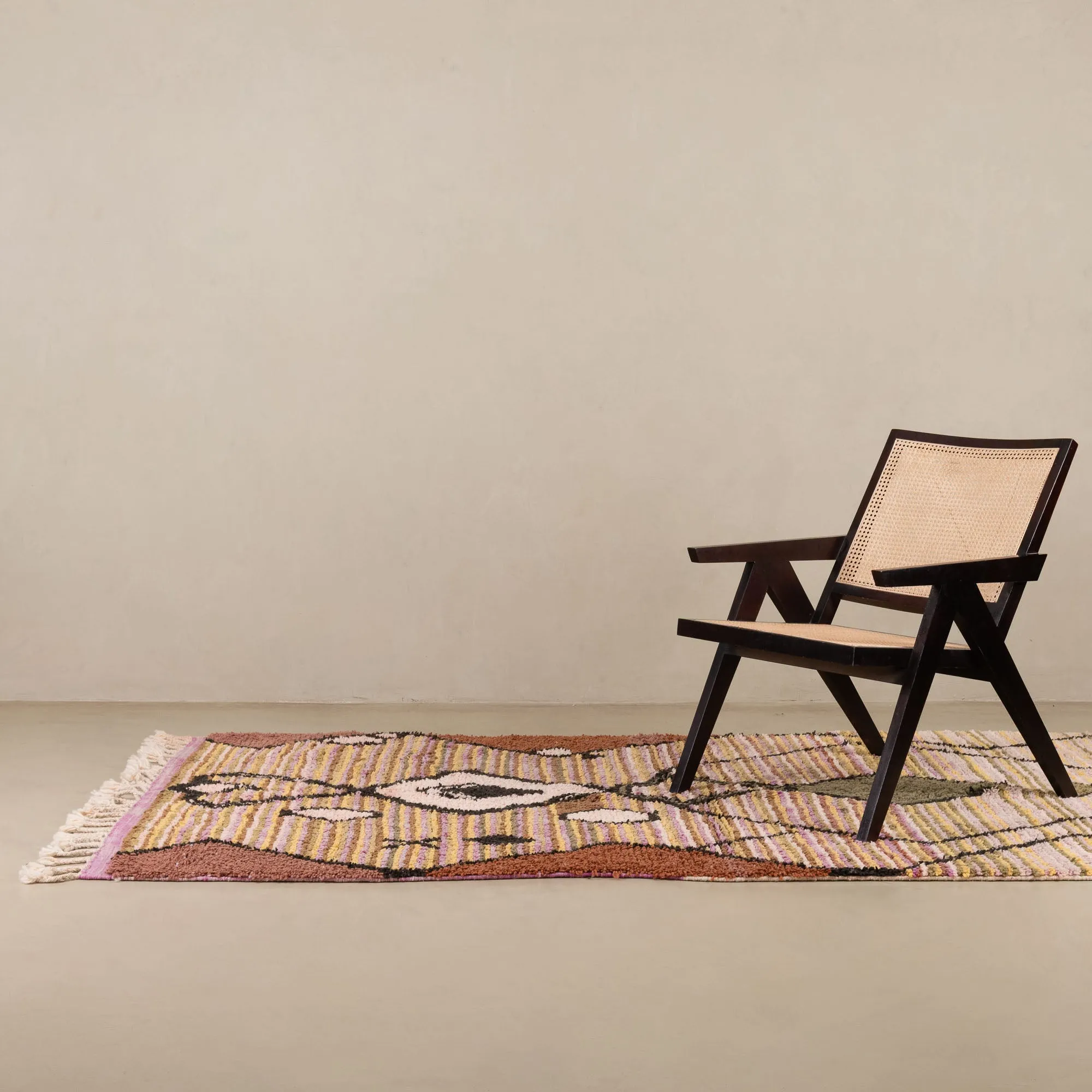 Hachim - vintage boujad rug