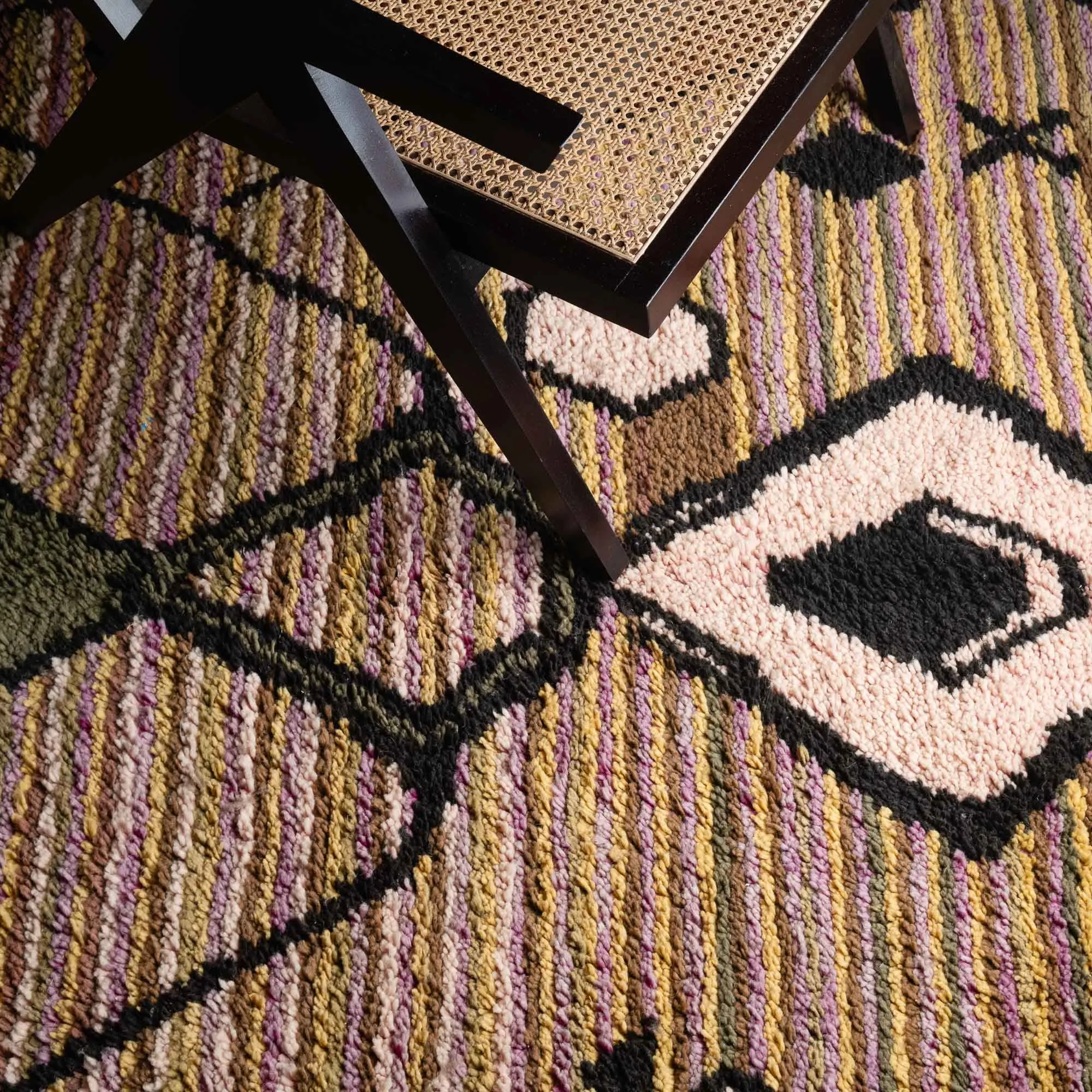 Hachim - vintage boujad rug