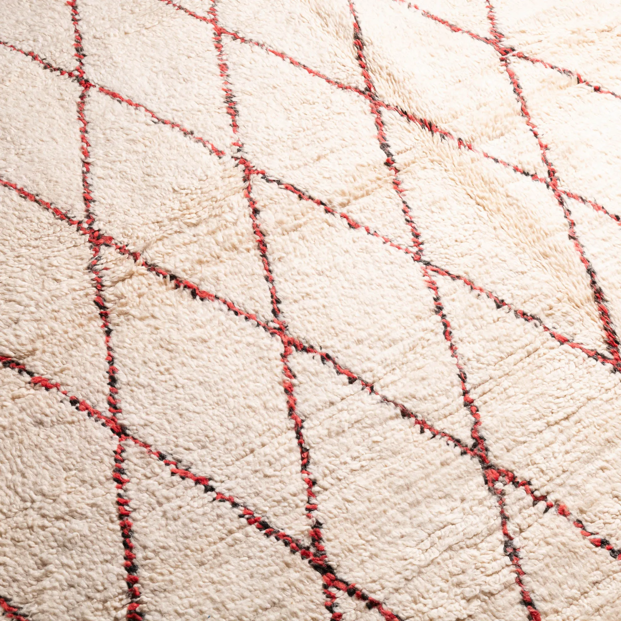 Halah - vintage beni ourain rug