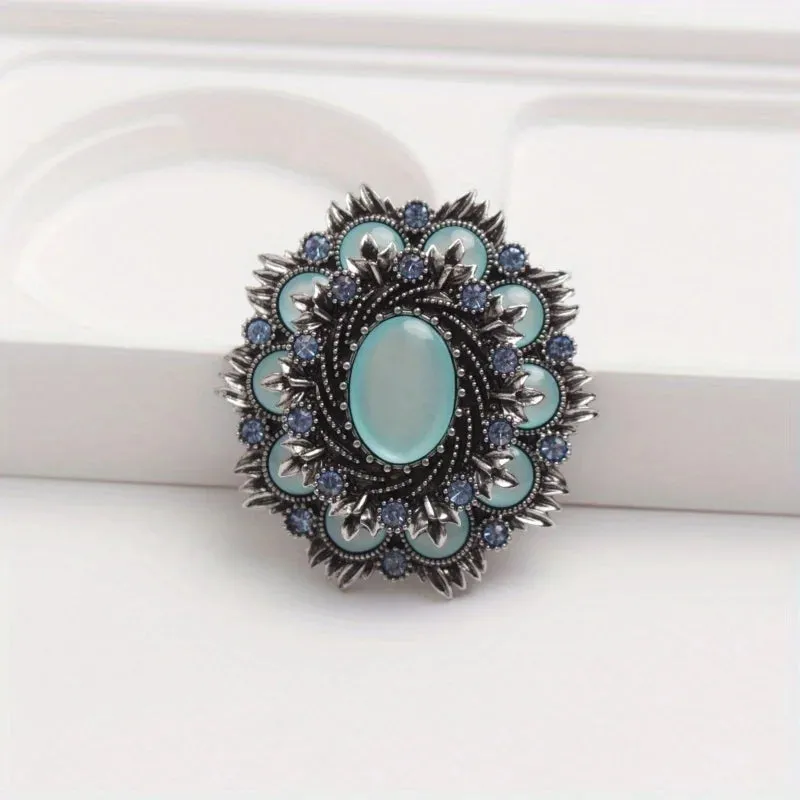 Heirloom Opal Brooch