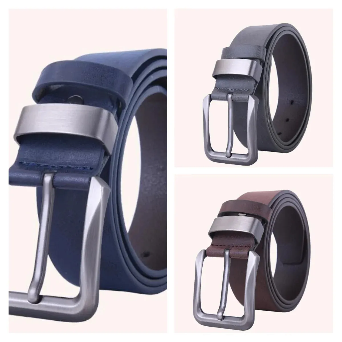 High-Quality Leather Men’s Belt