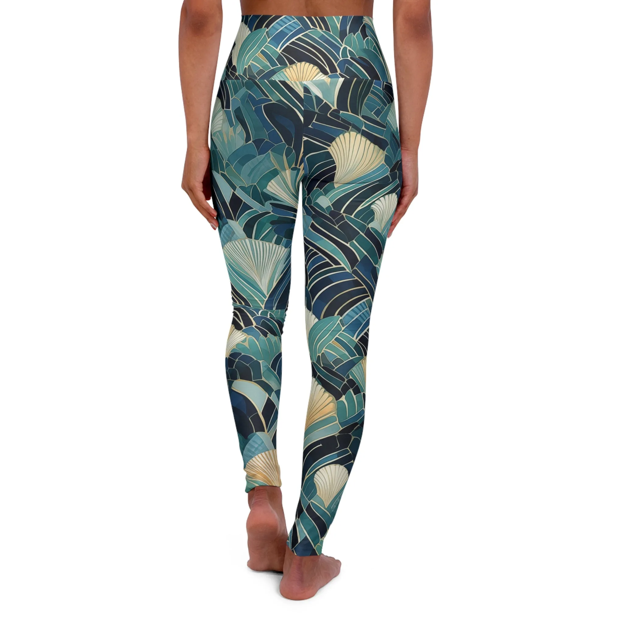 High Waisted Leggings - Burchard Paris Tribal