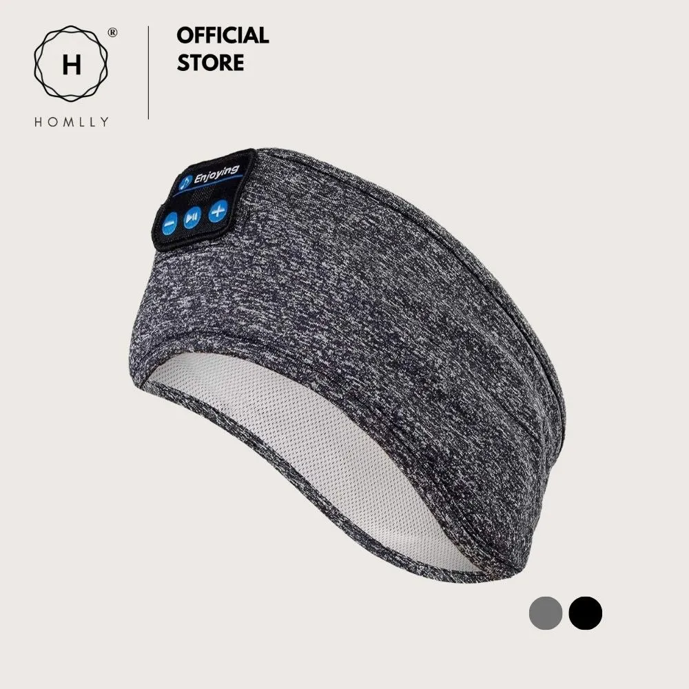 Homlly 2 in 1 Sleep & Sports Wireless Bluetooth  Music Headband with Sleep Headphones