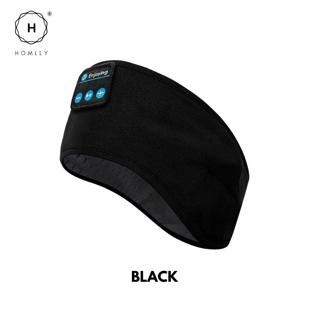 Homlly 2 in 1 Sleep & Sports Wireless Bluetooth  Music Headband with Sleep Headphones