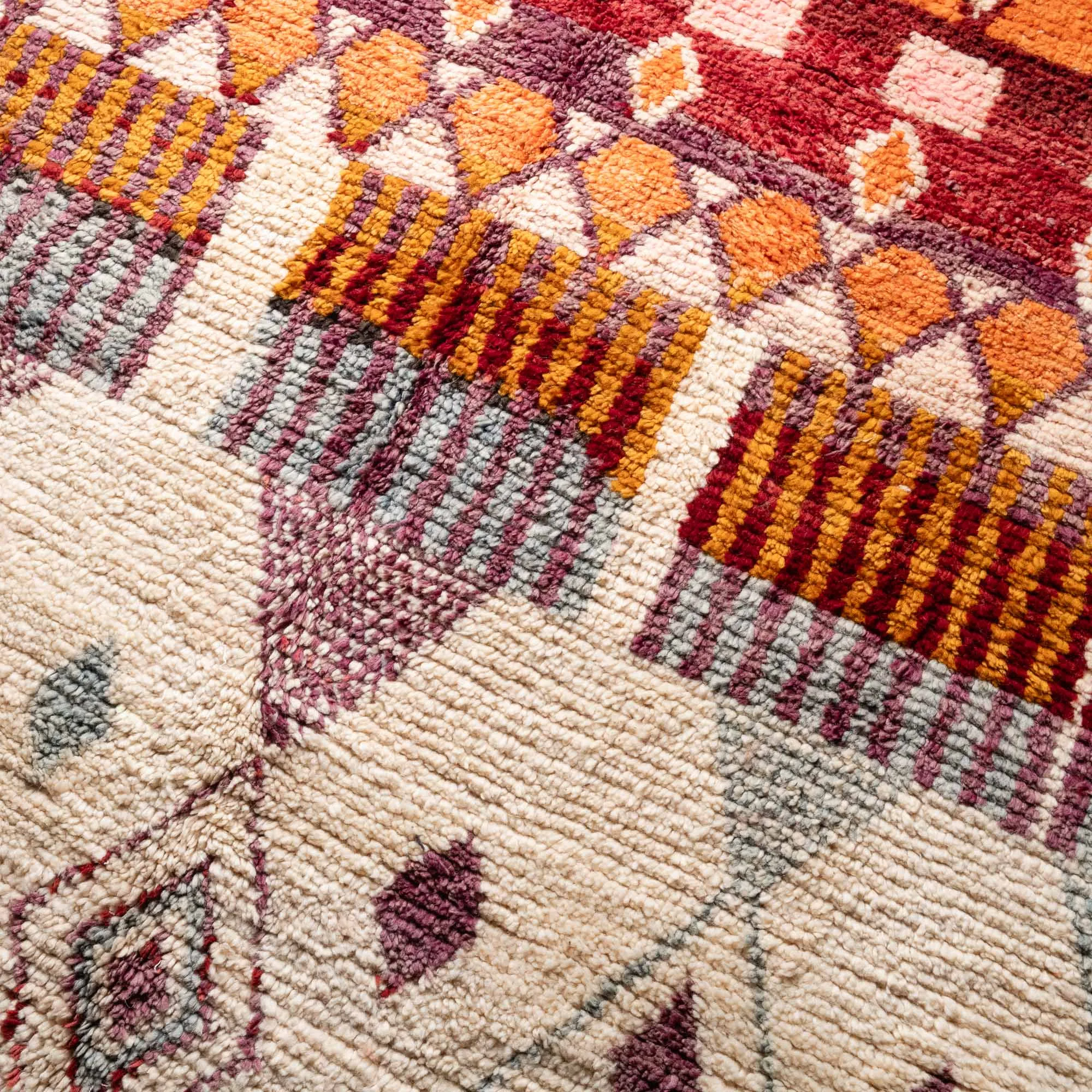 Houdaifa - vintage boujad rug