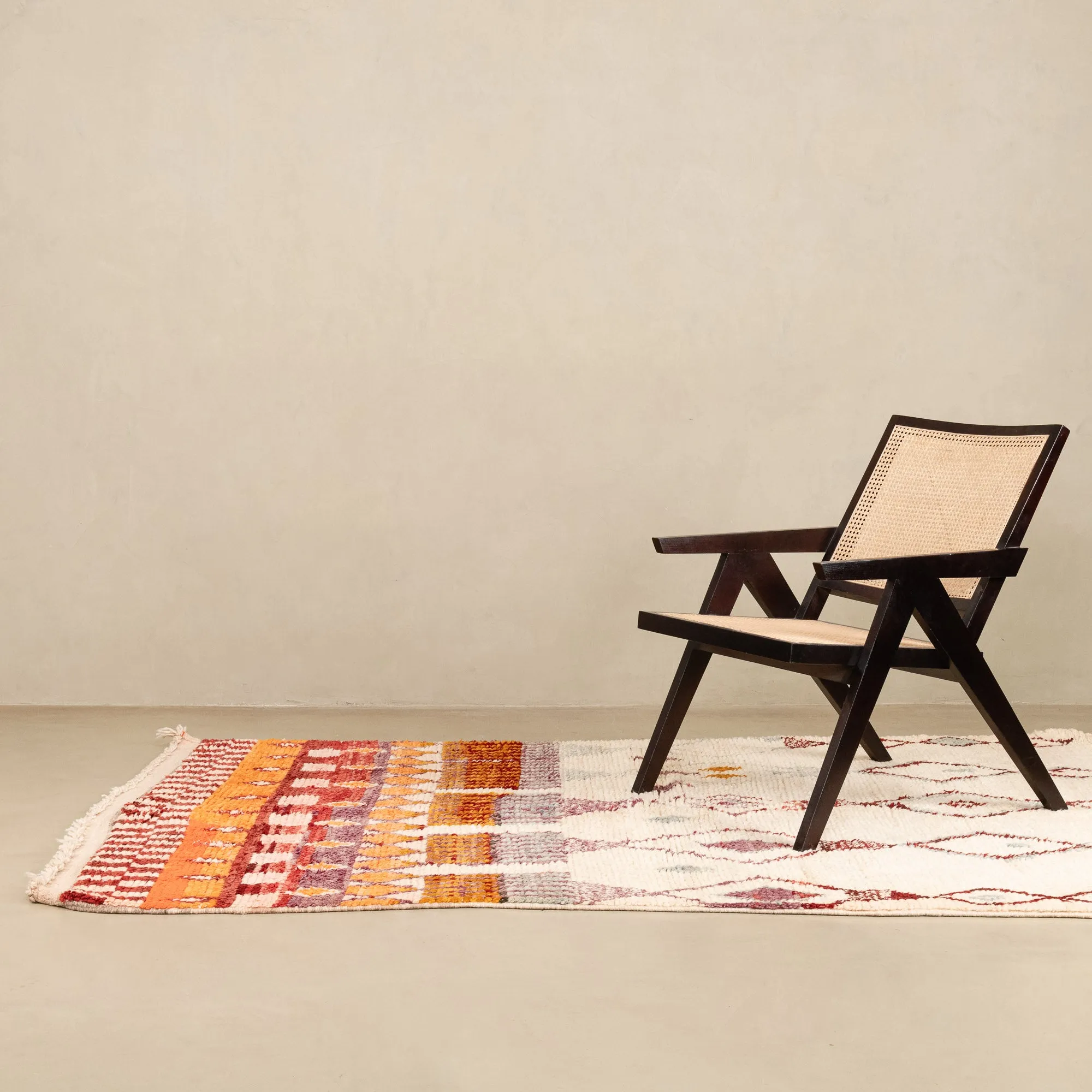 Houdaifa - vintage boujad rug
