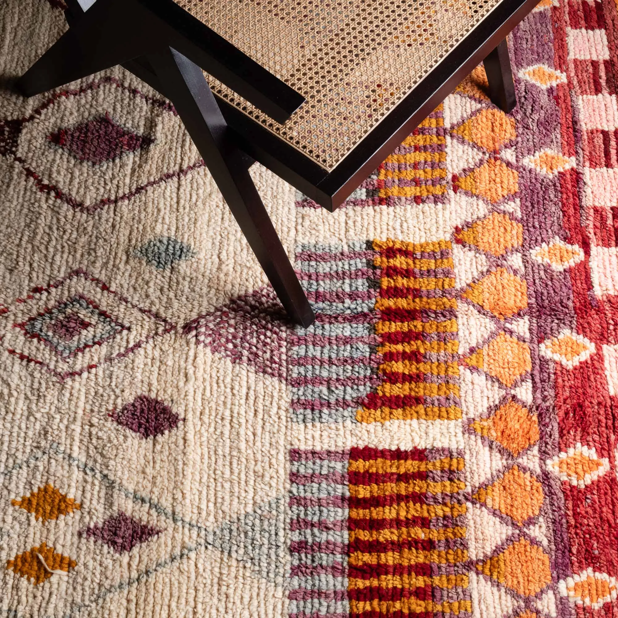 Houdaifa - vintage boujad rug