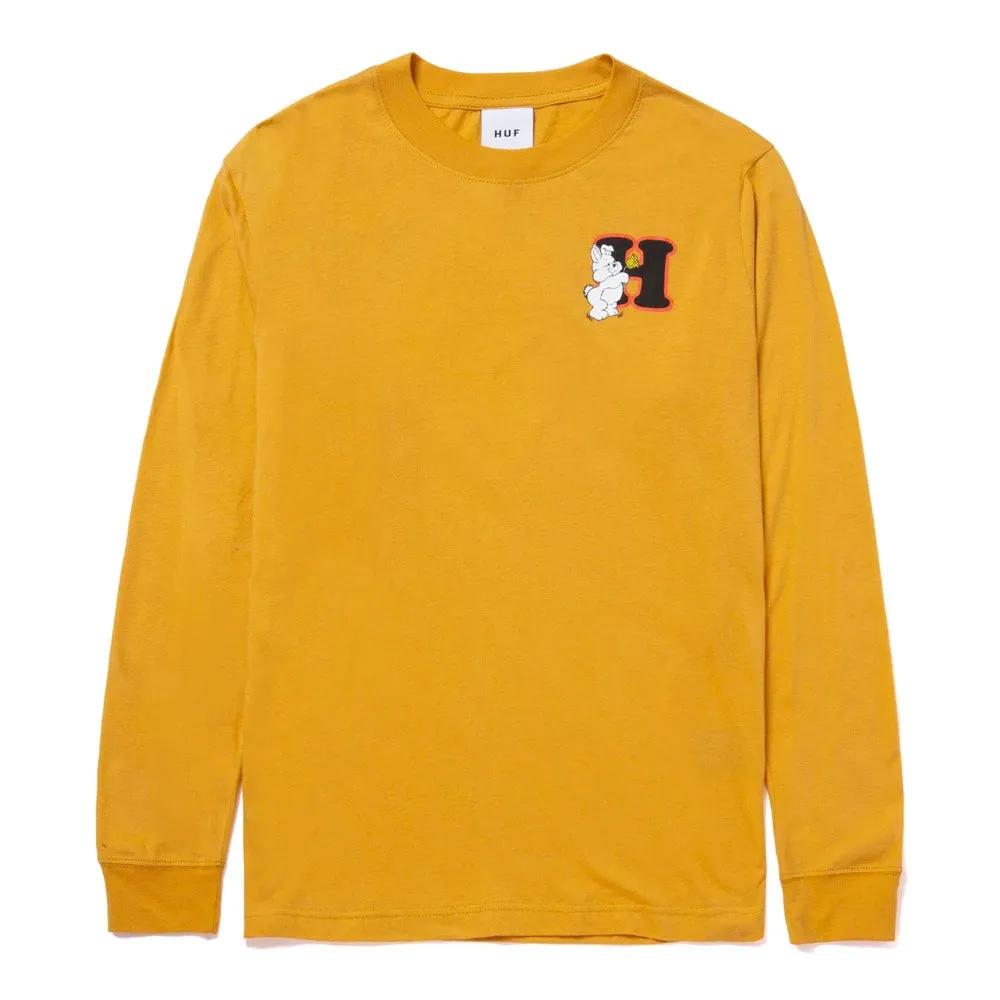 Huf - Giving Womens Relax L/S Tee Gold