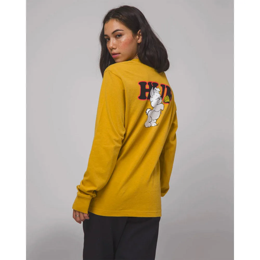 Huf - Giving Womens Relax L/S Tee Gold