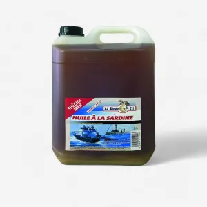 Huile de sardine 5l pêche en mer