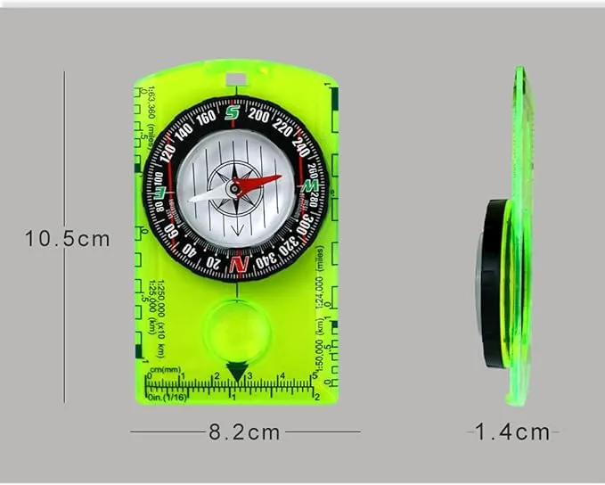 Hxexplore Compass Hiking Backpacking Compass Boy Scout Compass for Kids Scout Compass Camping Navigation Field Compass for Map Reading Kids Gifts