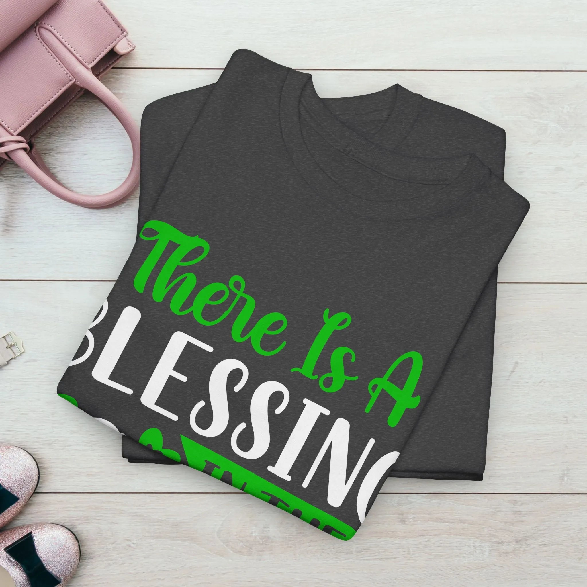 Inspirational Tee - &quot;There Is A Blessing In The Storm&quot;
