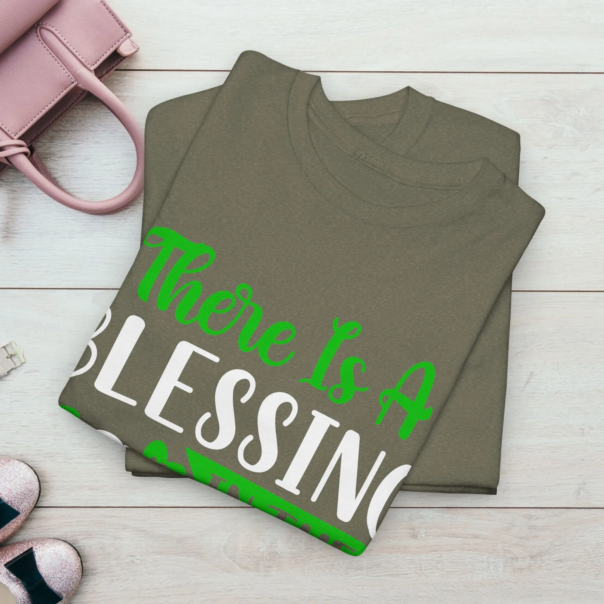 Inspirational Tee - &quot;There Is A Blessing In The Storm&quot;