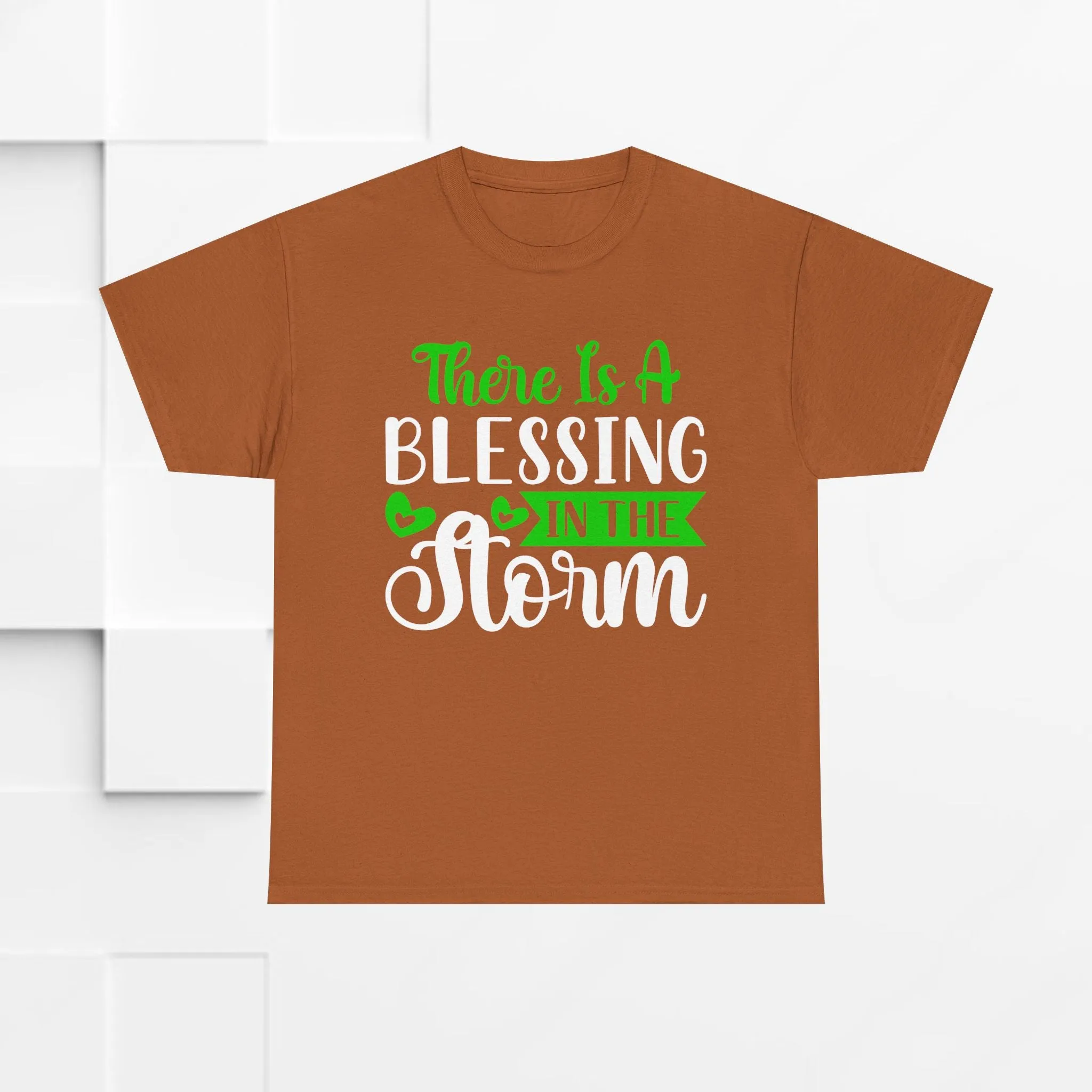 Inspirational Tee - &quot;There Is A Blessing In The Storm&quot;