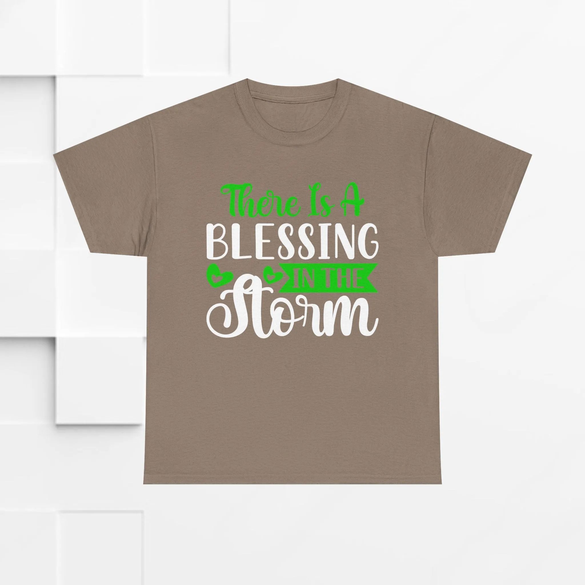 Inspirational Tee - &quot;There Is A Blessing In The Storm&quot;