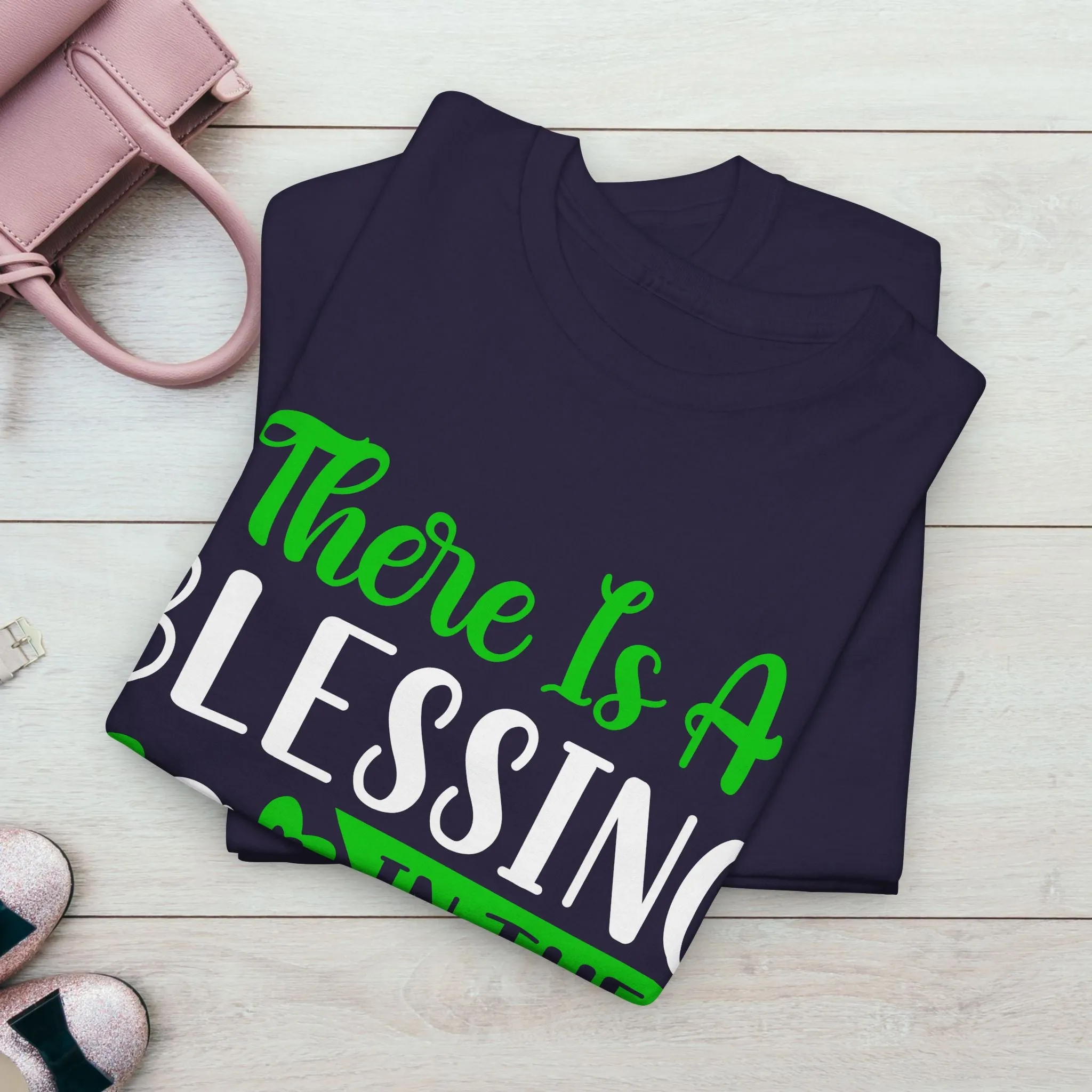 Inspirational Tee - &quot;There Is A Blessing In The Storm&quot;