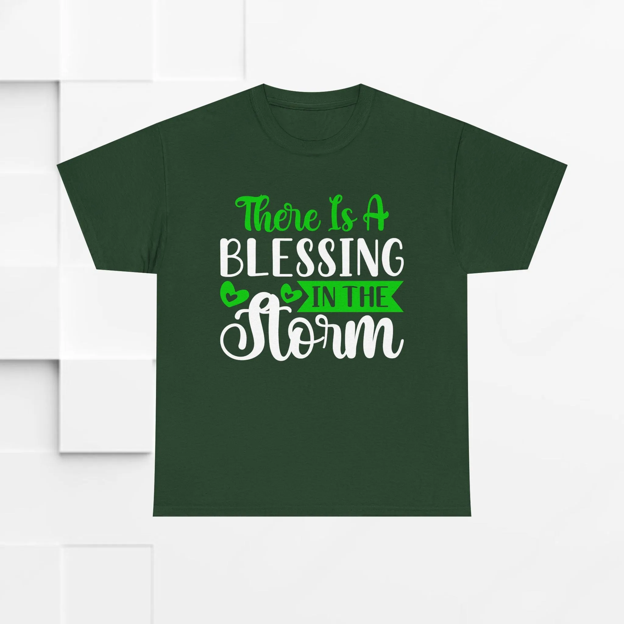 Inspirational Tee - &quot;There Is A Blessing In The Storm&quot;