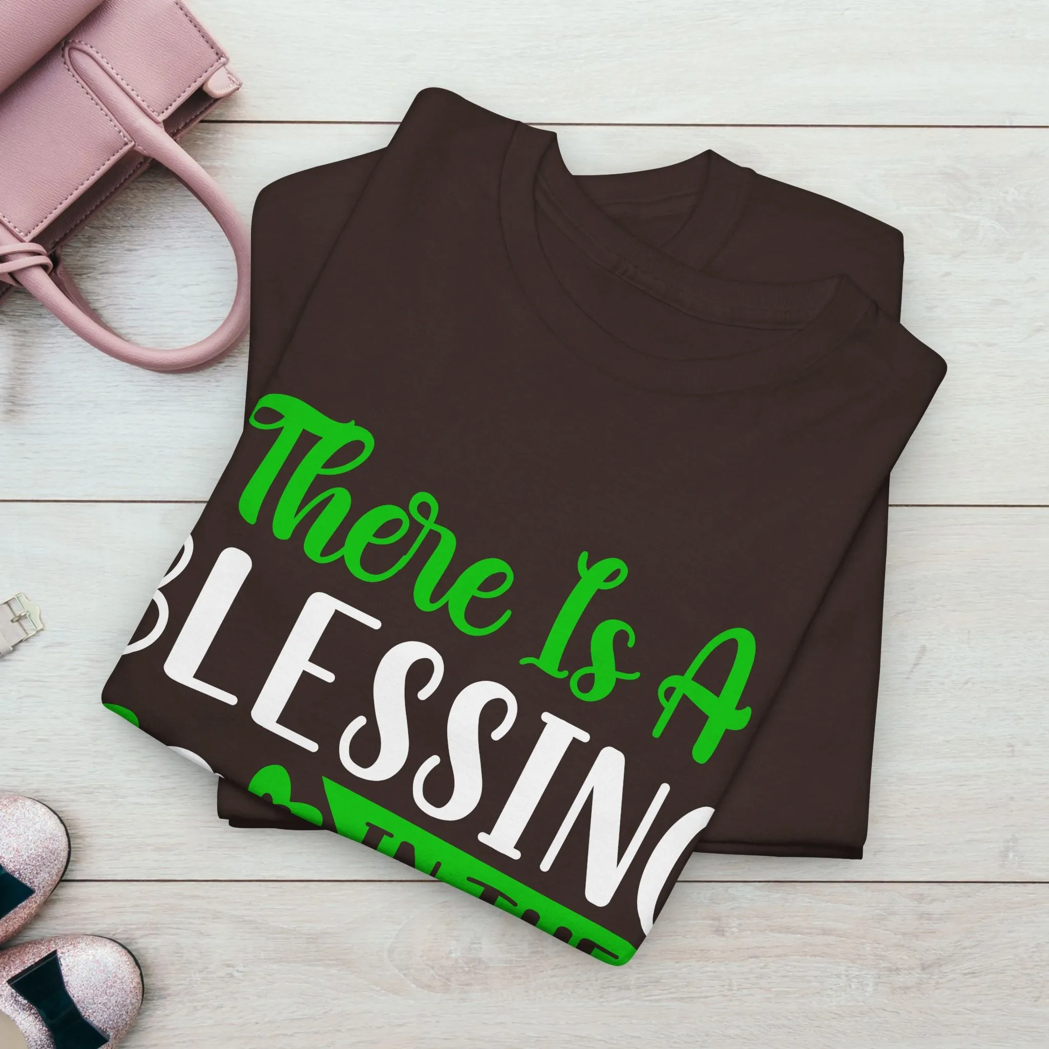 Inspirational Tee - &quot;There Is A Blessing In The Storm&quot;