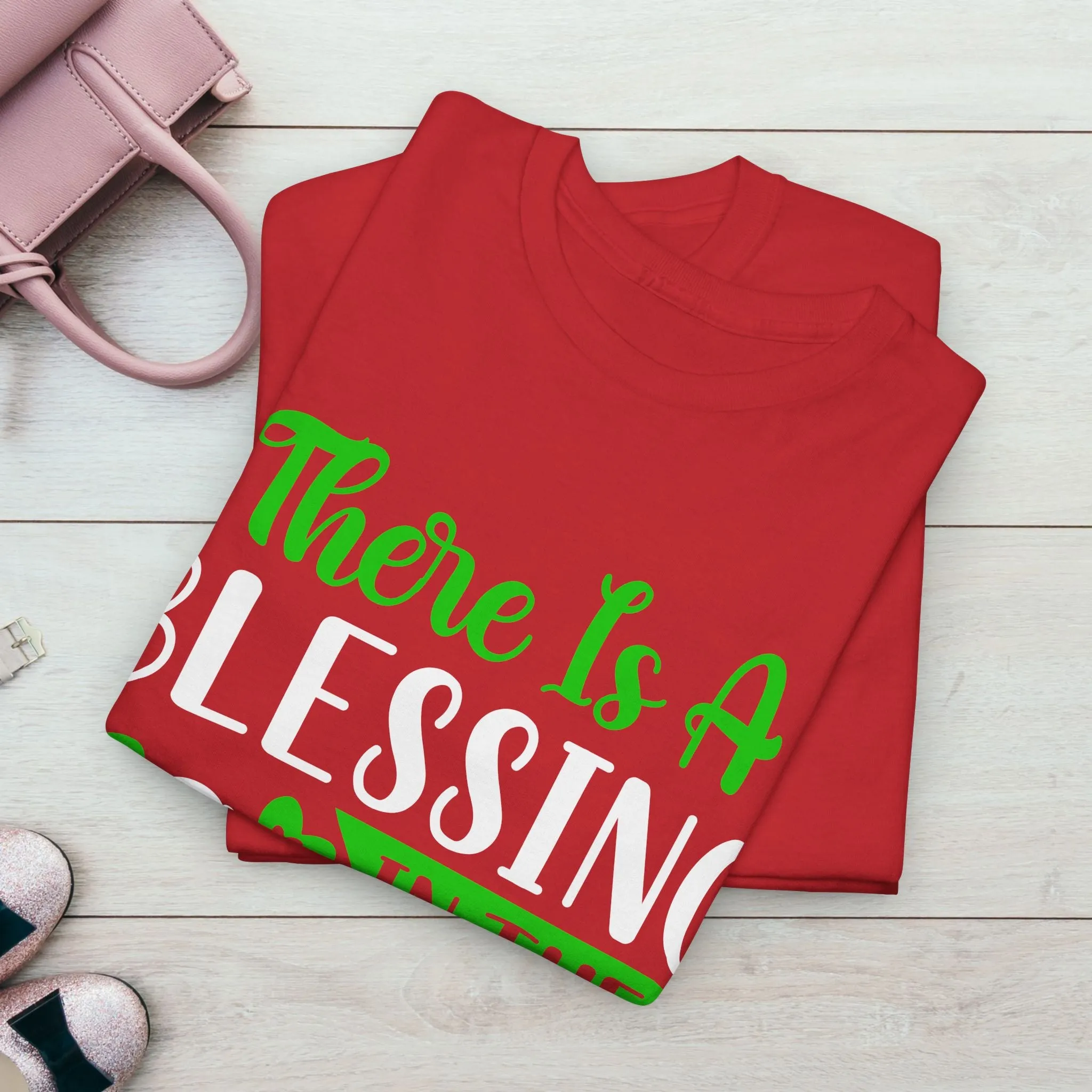 Inspirational Tee - &quot;There Is A Blessing In The Storm&quot;