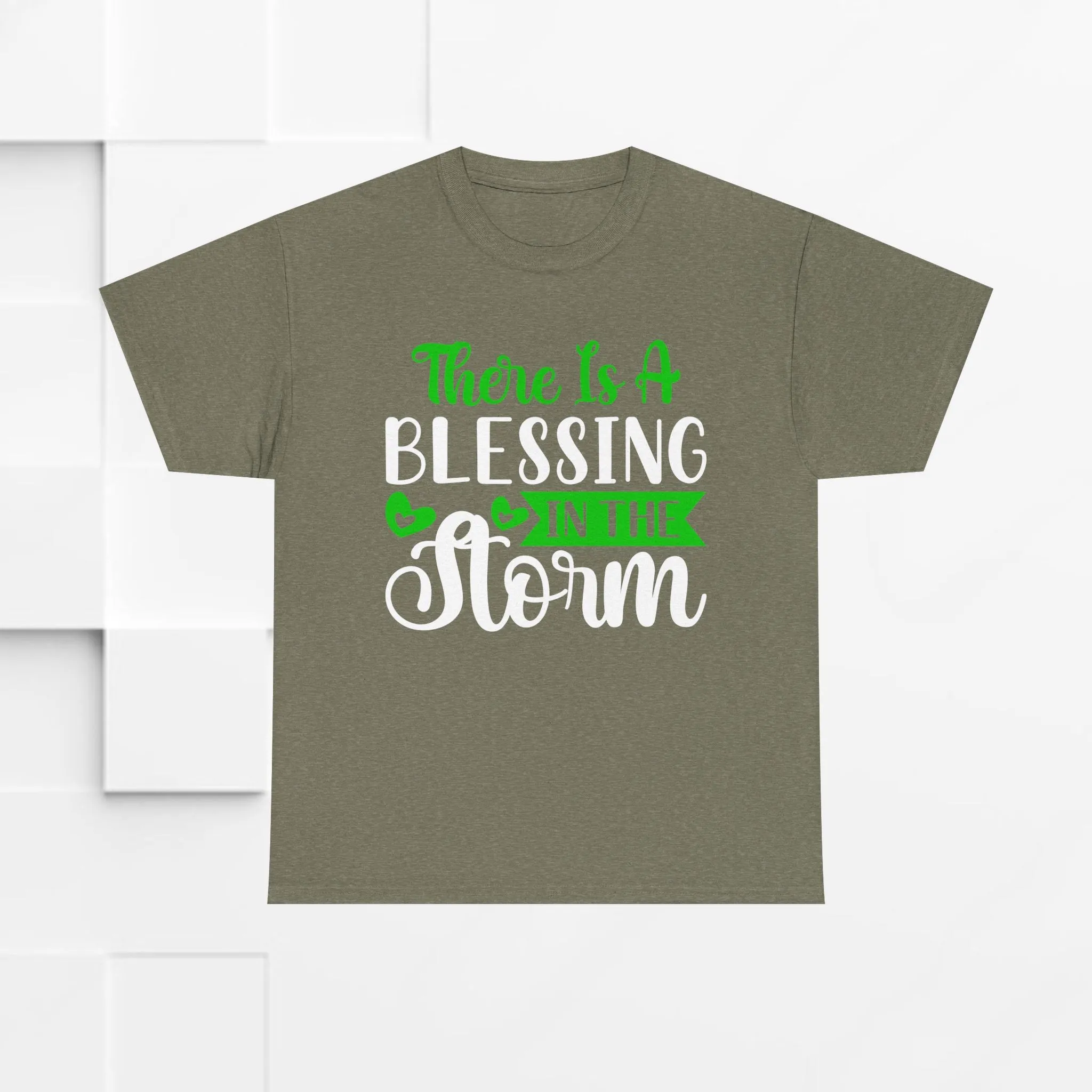 Inspirational Tee - &quot;There Is A Blessing In The Storm&quot;