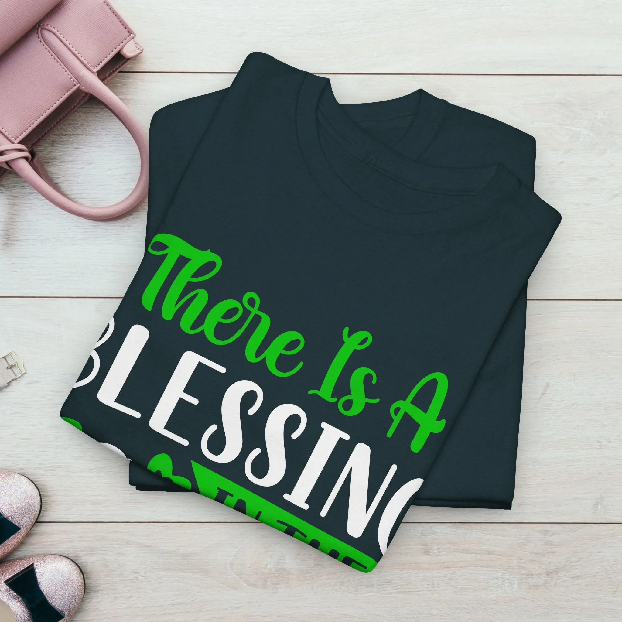 Inspirational Tee - &quot;There Is A Blessing In The Storm&quot;