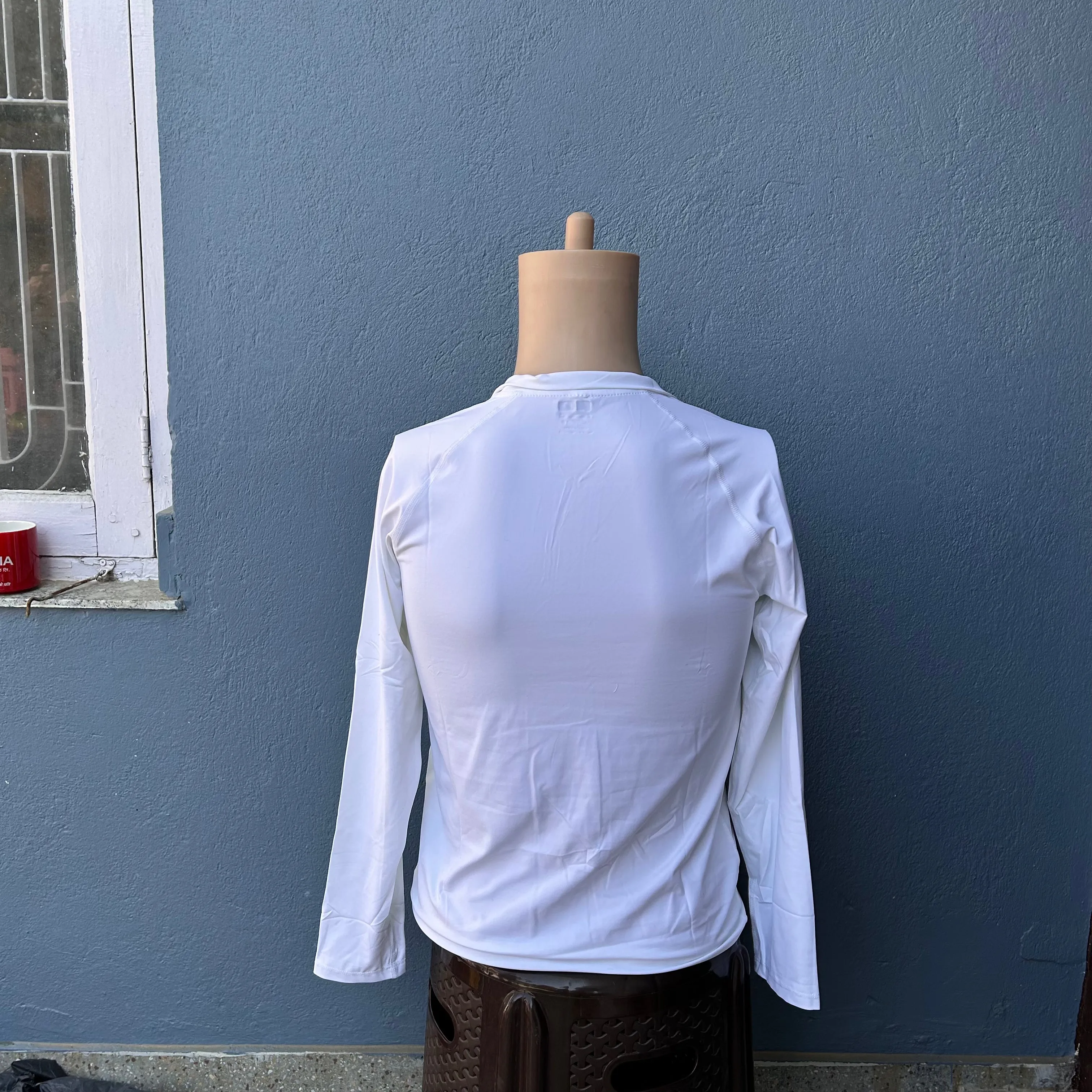 INSTOCK - Skinny Clothes Men's Training Sports Student Half Zip