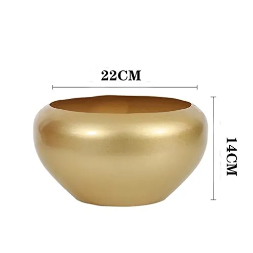 IVELECT Flower Plant Pot Dried Floral Arrangements Container for Tabletop 22x14cm