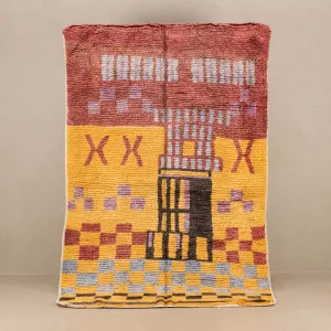 Jaafar - vintage boujad rug
